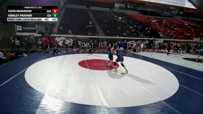 147.9-165.6 lbs Champ. Round 4 - Faith Bradshaw, Nevada vs Kinsley Prather, Idaho