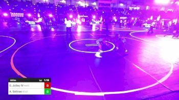 82 lbs Quarterfinal - George Jolley IV, MarcAurele vs Atticus Salinas, Gold Rush Wr Ac