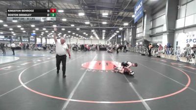 90 lbs Consi Of 32 #2 - Kingston Behrooz, VA vs Boston Brindley, UT