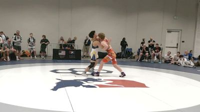 51 kg Champ. Rd Of 32 - Evan Centeno, Sanderson Wrestling Academy vs Wyatt Dannegger, Team Missouri Select