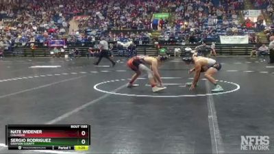 1 - 126 lbs Semifinal - Nate Widener, Chilhowie vs Sergio Rodriguez, Grayson County