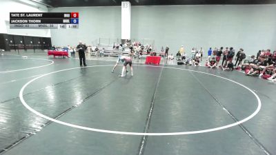 113 lbs Tate St. Laurent, Team Indiana Gold vs Jackson Thorn, Minnesota Blue