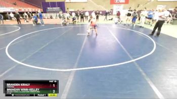 150 lbs Cons. Round 2 - Branden Kiraly, Virginia vs Brendan Winn-Kelley, Grand Forks Gladiators Wrestling Club