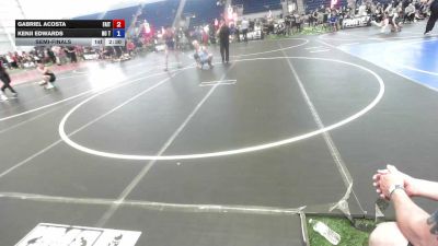 132 kg Semifinal - Gabriel Acosta, Faito Wc vs Kenji Edwards, No Team