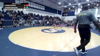 215 lbs 5th Place Match - Hudson Sweitzer, Trinity Classical Academy vs Xavier Brooks, Laguna Beach