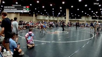 70 lbs Quarterfinals (8 Team) - Maddox Mautner, Brother Melchior vs Liam McCombs, Panhandle Pittbulls