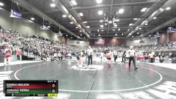 Champ. Round 1 - Danika Nielson, Delta vs Adriana Sierra, Canyon View