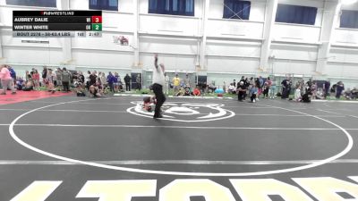 58-63.4 lbs Round Robin 2 - Aubrey DAlie, WI vs Winter White, OH