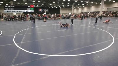96 lbs Champ. Rd Of 64 - Brody Kratt, Summit Wrestling Academy vs Finn Jones, Moyer Elite Wrestling