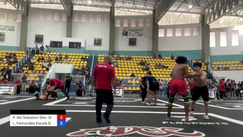 Pedro Aki Nakatani Sbs- Side By vs Lucas Fernandes Escola De La Riv 2025 ADCC Brazilian Nationals