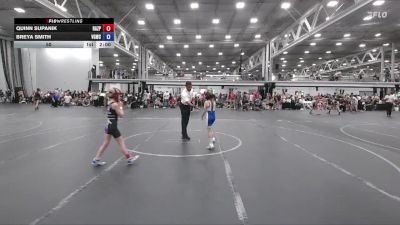 50 lbs Round 1 - Quinn Supanik, Razor PinkWave vs Breya Smith, Venom Girls WC