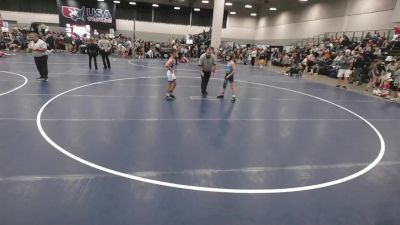 74 lbs Cons. Rd Of 32 - Cruz Prasnicki, South Dakota vs Nash Johnson, Greater Heights Wrestling
