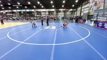 130 lbs Round 3 - Wyllow Gendreau, Coyote Wrestling Club vs Kinsey Kent, Janesville Youth Wrestling