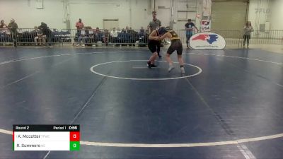 90-97 lbs Round 2 - Kason Mccotter, Tech Fall Wrestling Club vs Ransom Summers, North Carolina