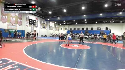 144 Boys Cons. Round 3 - Alexander Resico, Grossmont vs Kaden Bedsole, Helix Charter