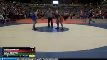 6A - 220 lbs Cons. Round 3 - Lucas Conover, Olathe Northwest vs Turner Lennard, Olathe East