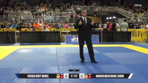 Patrick Scott McNeil vs Marcos Mileo Brasil Junior 2025 Pan Kids Jiu-Jitsu IBJJF Championship