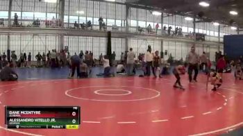 74 lbs 1st Place Match - Dane McEntyre, Alabama vs Alessandro Vitello Jr., Georgia