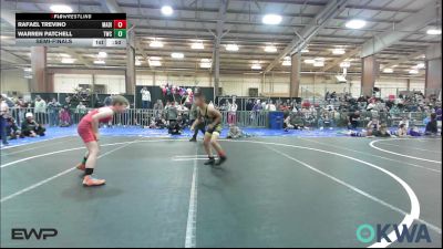 83 lbs Semifinal - Rafael Trevino, Madill Takedown vs Warren Patchell, Texans Wrestling Club