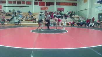 G 125 lbs Round 3 (6 Team) - Jasime Robinson, Wathena-Riverside HS vs Nevaeh Rohan, Smith Center HS