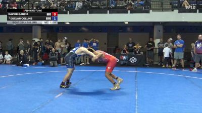 155 lbs Champ. Rd Of 16 - Xavier Garcia, MWC vs Declan Collins, Bear Cave Wrestling Club