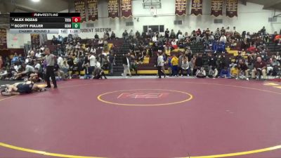 120 lbs Champ. Round 3 - Scotty Fuller, Genoa Area vs Alex Rozas, Teurlings Catholic