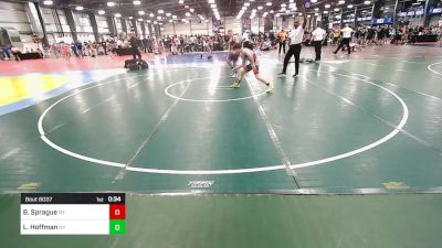 113 lbs Consi Of 64 #2 - Brennan Sprague, NY vs Lucas Hoffman, NY