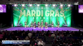 Brandon All-Stars - Fire [2026 L6 Senior Coed - XSmall Day 1] 2026 Mardi Gras Grand Nationals