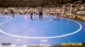 Consi Of 8 #2 - Luke Thomas, Mcalester Youth Wrestling vs Thane Meeker, Neighborhood Wrestling Club