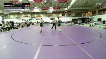 133 lbs Round 2 (10 Team) - Caden Gallet, University Of Saint Mary (KS) vs Braden Werdenhausen, William Woods University