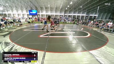 190 lbs Round 1 (8 Team) - Michael Ortega, Arizona vs Quentin-Xavier Burns, North Carolina