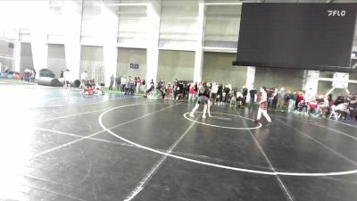 100 lbs Quarterfinal - Kylee Lance, Uintah Wrestling vs Kamberleigh Bowcutt, Bear River Wrestling Club