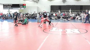 69 lbs Quarterfinal - Hudson Broz, Nebraska Elite - ESE vs Luca Amato, CT Whale Orca - ESE