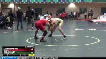 182 lbs Quarterfinal - Jordan Van Rys, Oakdale vs Finn Conner, La Costa Canyon