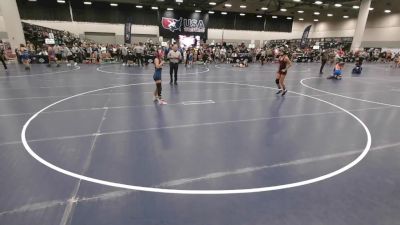 100 lbs Cons. Quarters - Jayla Swanson, Iowa vs Meika Meinholdt, Team Nazar Training Center