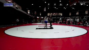 130 lbs Rr Rnd 1 - Annie Rutledge, HarBer High School Girls vs Bailey Sparks, Miami