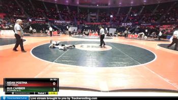 2A 152 lbs Cons. Round 3 - Aidan Postma, Troy (Triad) vs Gus Cambier, Sycamore (H.S.)