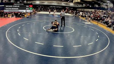 149 lbs Quarterfinal - Michael Conklin, Tcnj vs Dalton Monger, Messiah