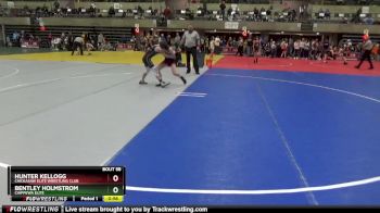 90 lbs Cons. Round 3 - Hunter Kellogg, Chickasaw Elite Wrestling Club vs Bentley Holmstrom, Chippewa Elite