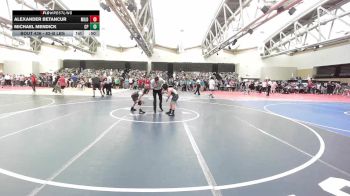 82-B lbs Quarterfinal - Alexander Betancur, Milo Wrestling Club vs Michael Mendick, Colonial Pride