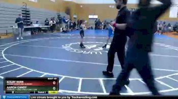 77 lbs Quarterfinal - Kolby Kerr, Ascend Wrestling Academy vs Aaron Gandy, Ferndale Force Wrestling Club