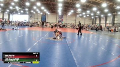 80 lbs Rd# 9- 2:15pm Saturday Final Pool - Joshua Garcia, West Coast Elite vs Sam Smith, Iowa Black