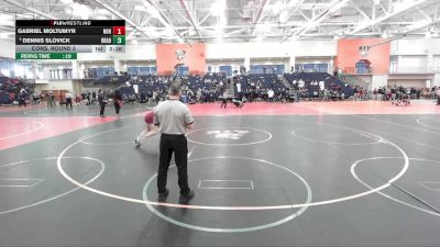 174 lbs Cons. Round 3 - Dennis Slovick, Pitt-Bradford vs Gabriel Moltumyr, Norwich