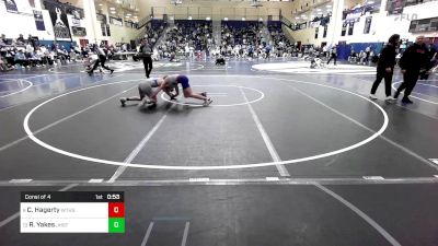 127 lbs Consi Of 4 - Colton Hagerty, Washington Twp vs Reid Yakes, Jesuit High School - Tampa