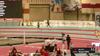 Women's 800m, Finals 4