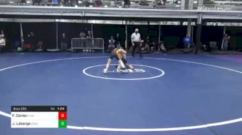 79 lbs Quarterfinal - Finnegan Obrien, Vhw vs Jackson Labarge, Rough Cut