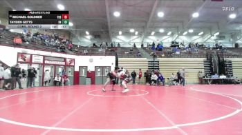 215 lbs Cons. Round 2 - Michael Goldner, Terre Haute South vs Tayden Getts, East Noble