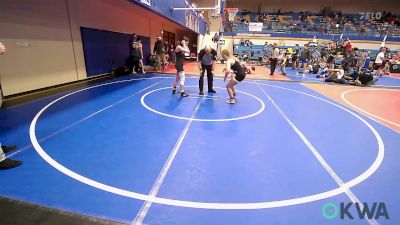 110 lbs Rr Rnd 5 - Madison Baumann, Dark Cloud Wrestling Club vs Addison Morse, F-5 Grappling