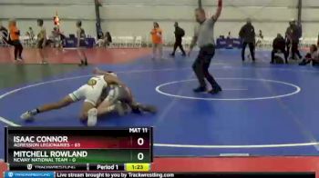 100 lbs Round 5 - Isaac Connor, Agression Legionaries vs Mitchell Rowland, NCWAY National Team