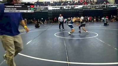 157 lbs Cons. Round 2 - Marcel Blake, Cerritos College vs Christian Ramirez, Modesto Junior College